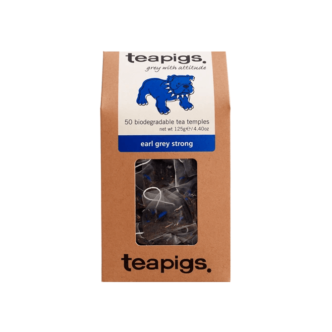Teapigs Earl Grey Strong 50 Biodegradable Tea Temples